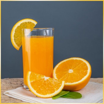 Limonada portocale pahar mare