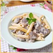 Penne funghi 